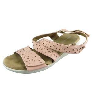 Easy Spirit Sekenzie3 Women Ankle Strap Sandal Shoes Pink Synthetic Size 9.5 Med